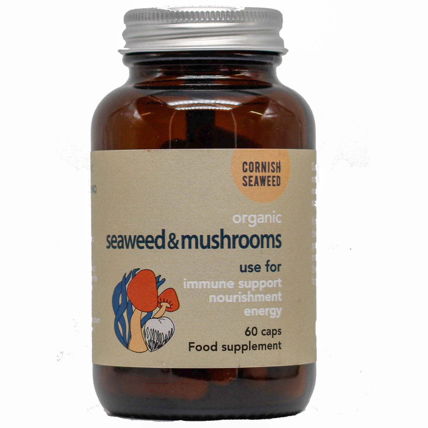 Seaweed and Mushrooms (Organic, 60 Caps)