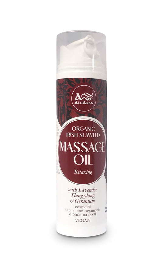Organic Massage Oil with Seaweed Extract (200ml)