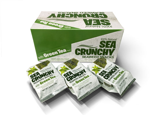 Nori Seaweed Snacks Green Tea (12 x 10g)