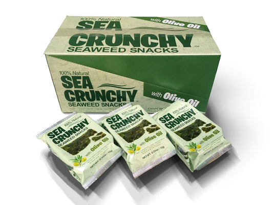 Nori Seaweed Snacks Olive Oil (12 x 10g)
