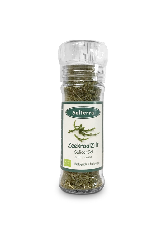 Salty Samphire - Coarse with Mill (Organic, 25g)